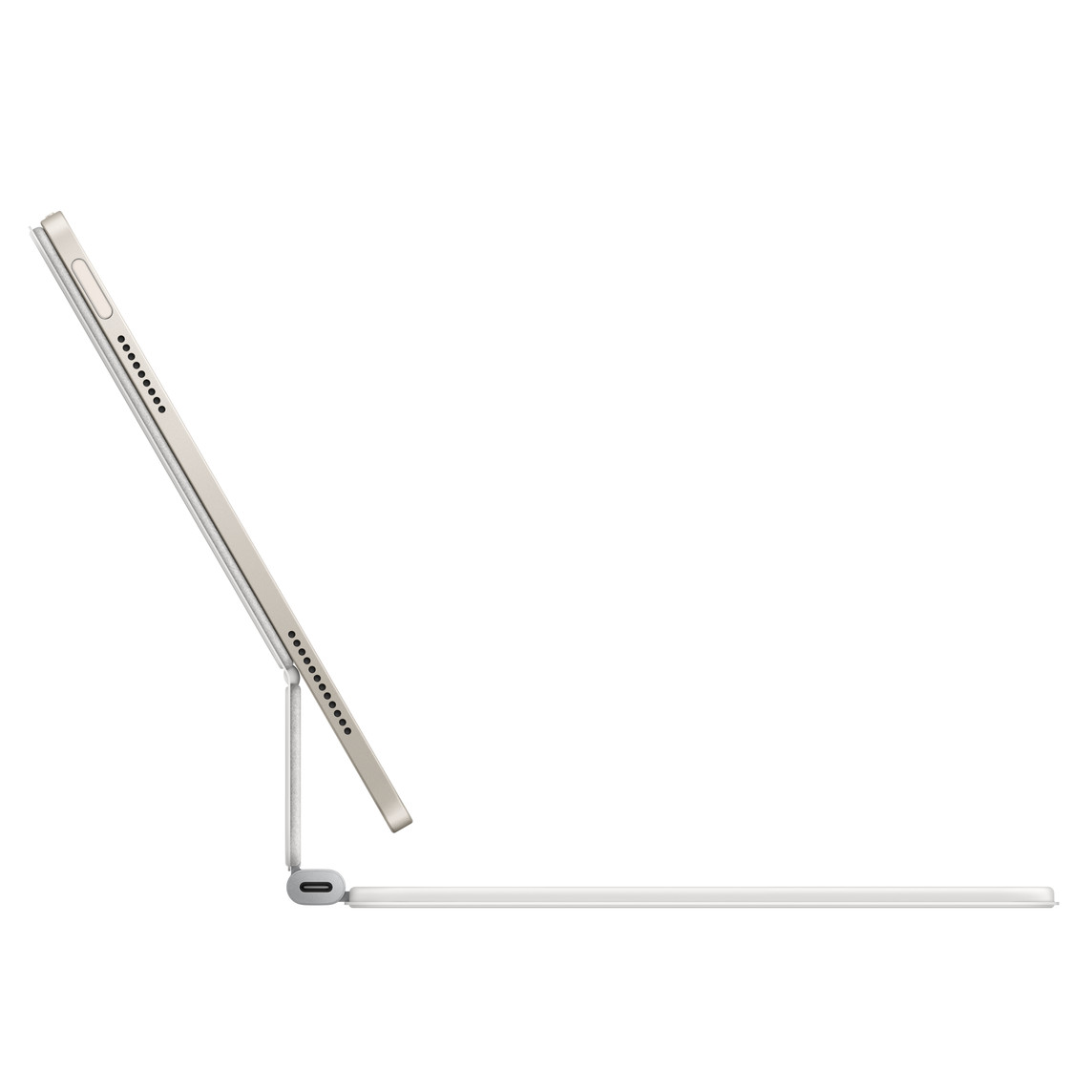 На фото изображено Клавиатура Apple Magic KeyBoard для iPad Air 10.9", iPad Air 11" (2024) и iPad Air 11" (2025)
