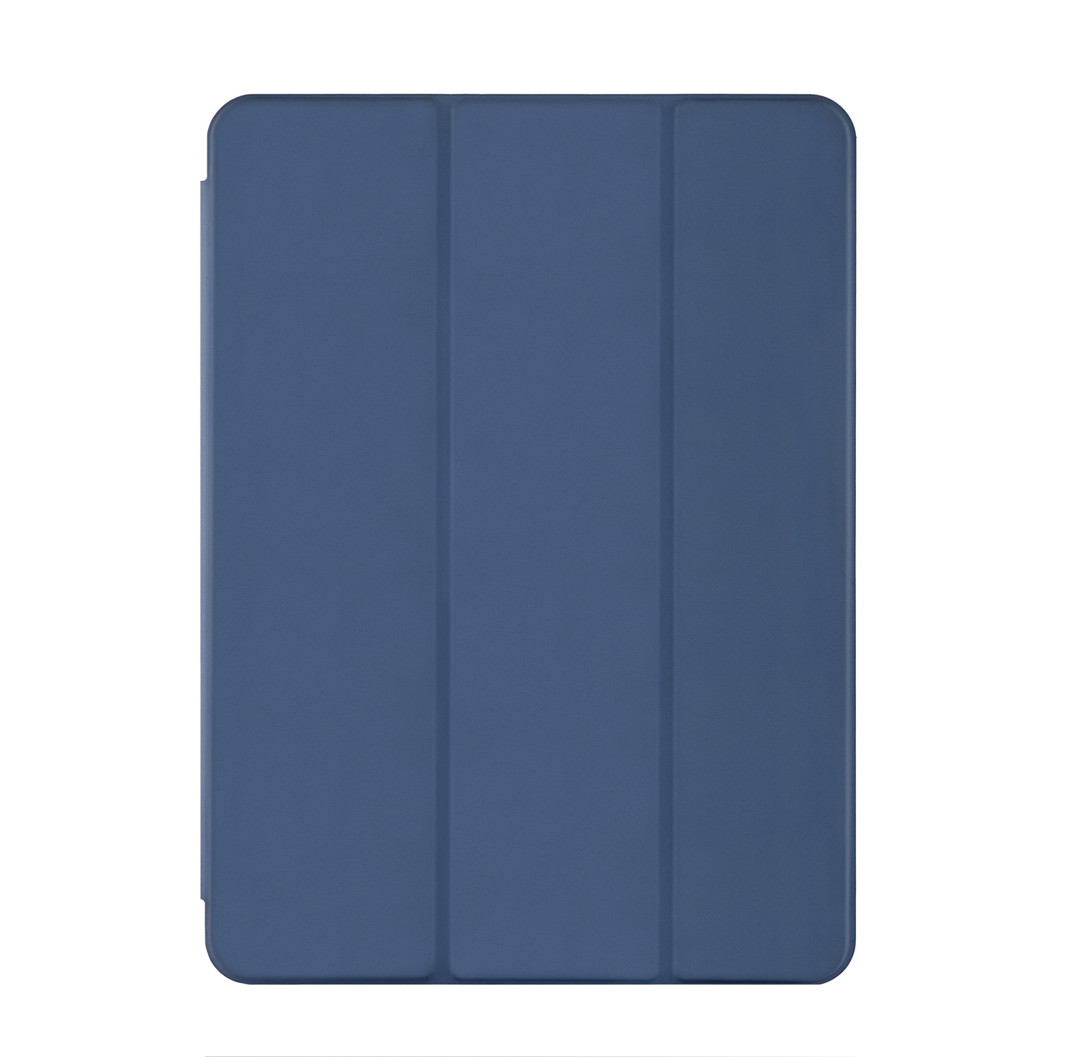 На фото изображено Чехол uBear Touch case для iPad Pro 11”, тёмно-синий
