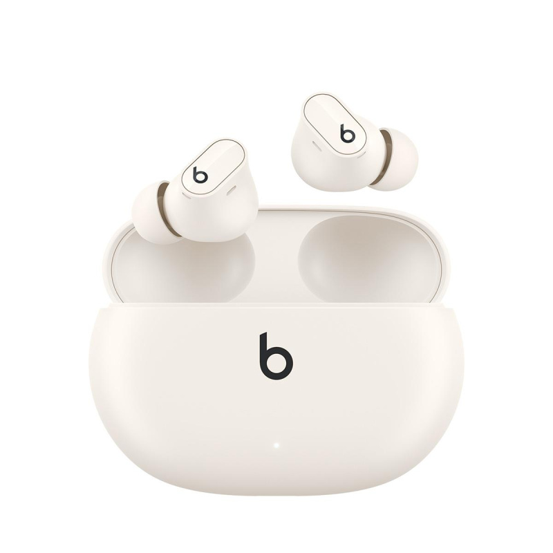 На фото изображено Беспроводные наушники Beats Studio Buds Plus, слоновая кость