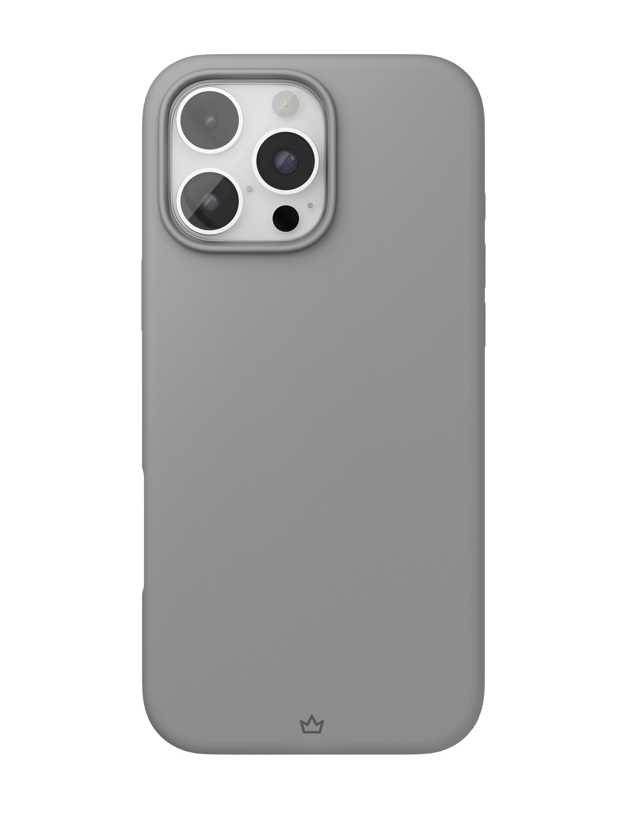 На фото изображено Чехол защитный VLP Aster Case с MagSafe для iPhone 16 Pro, серый