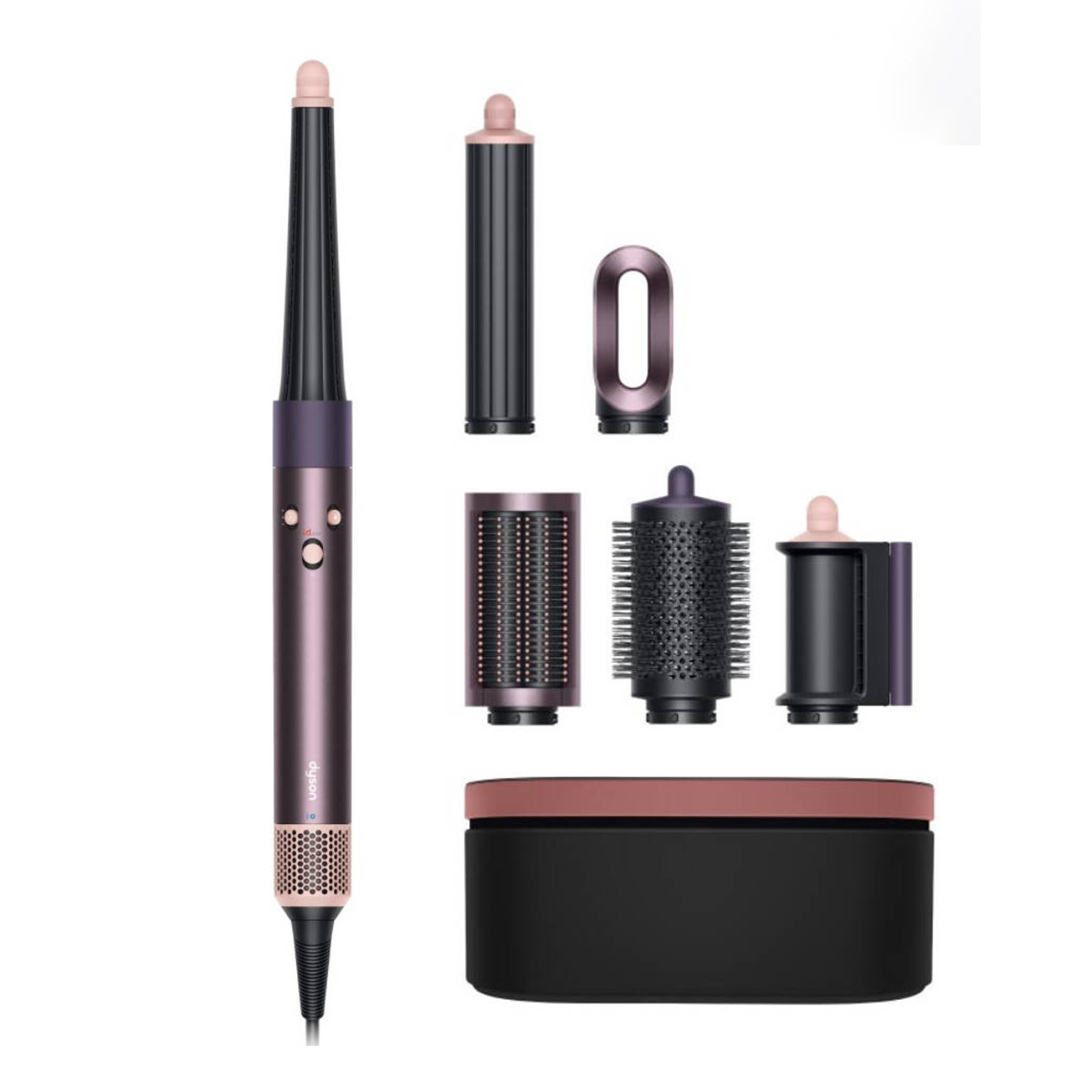 На фото изображено Стайлер Dyson Airwrap ID HS08 Jasper Plum