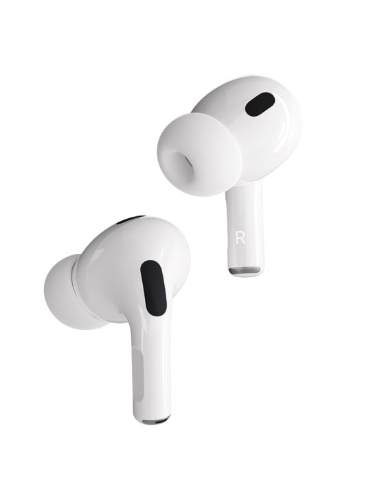 На фото изображено Наушники беспроводные с зарядным кейсом VLP Air Muse Pro 2, белые