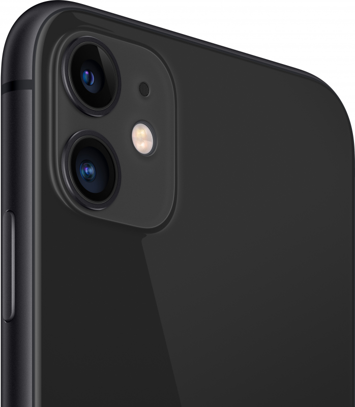На фото изображено Apple iPhone 11, 64 ГБ, Черный