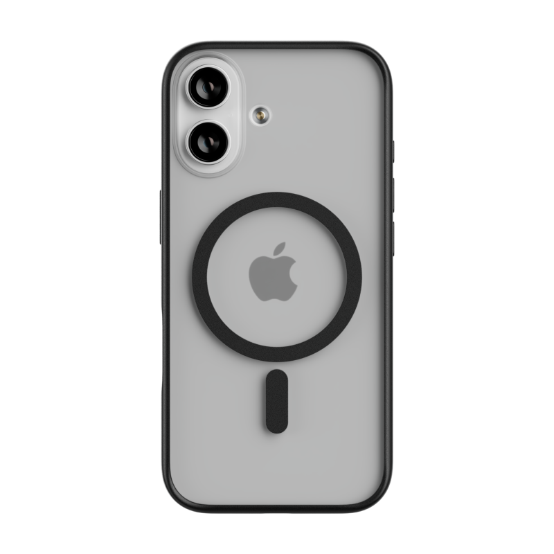 Фото Чехол защитный uBear Cloud Mag Case для iPhone 17, MagSafe, черный Фото Чехол защитный uBear Cloud Mag Case для iPhone 17, MagSafe, черный