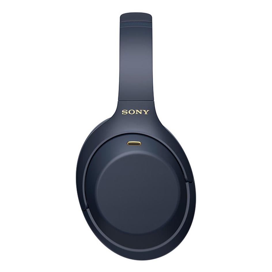 На фото изображено Беспроводные наушники Sony WH-1000XM4, Синий
