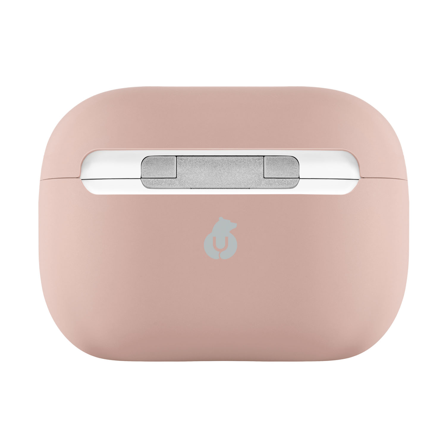 На фото изображено Защитный чехол AirPods Pro Touch Pro Silicone Case, розовый