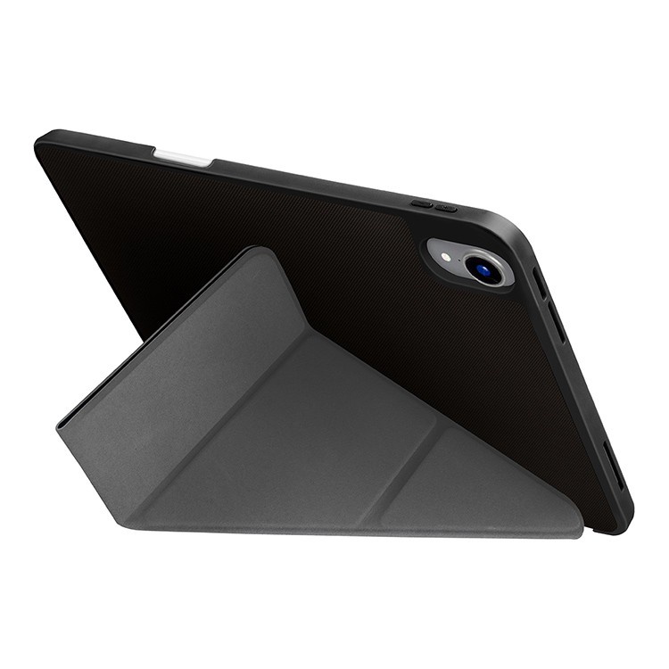 На фото изображено Чехол Uniq Transforma для iPad 10th Gen, черный