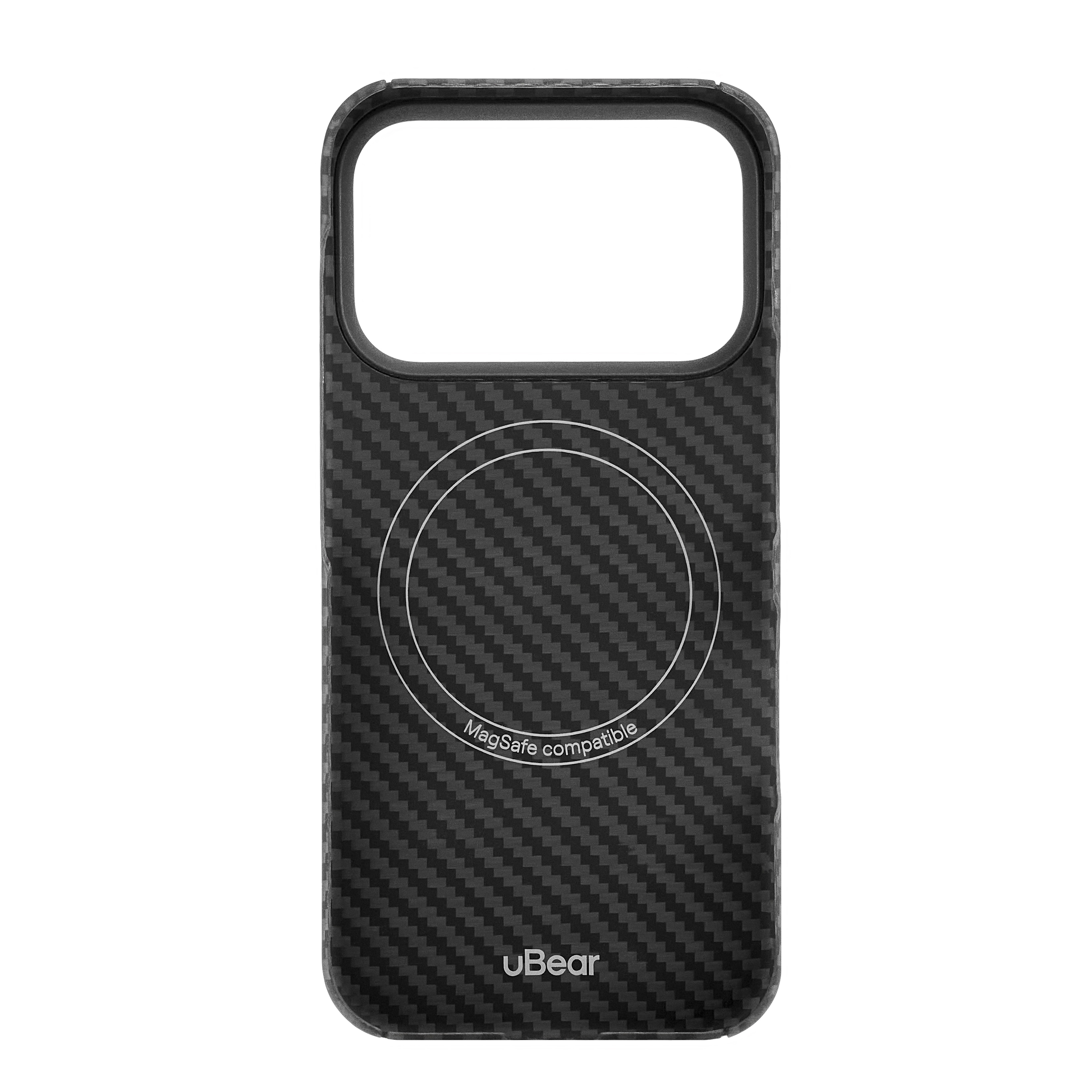 Фото Чехол защитный uBear Supreme Case для iPhone 17 Pro, черный На фото изображено Чехол защитный uBear Supreme Case для iPhone 17 Pro, черный