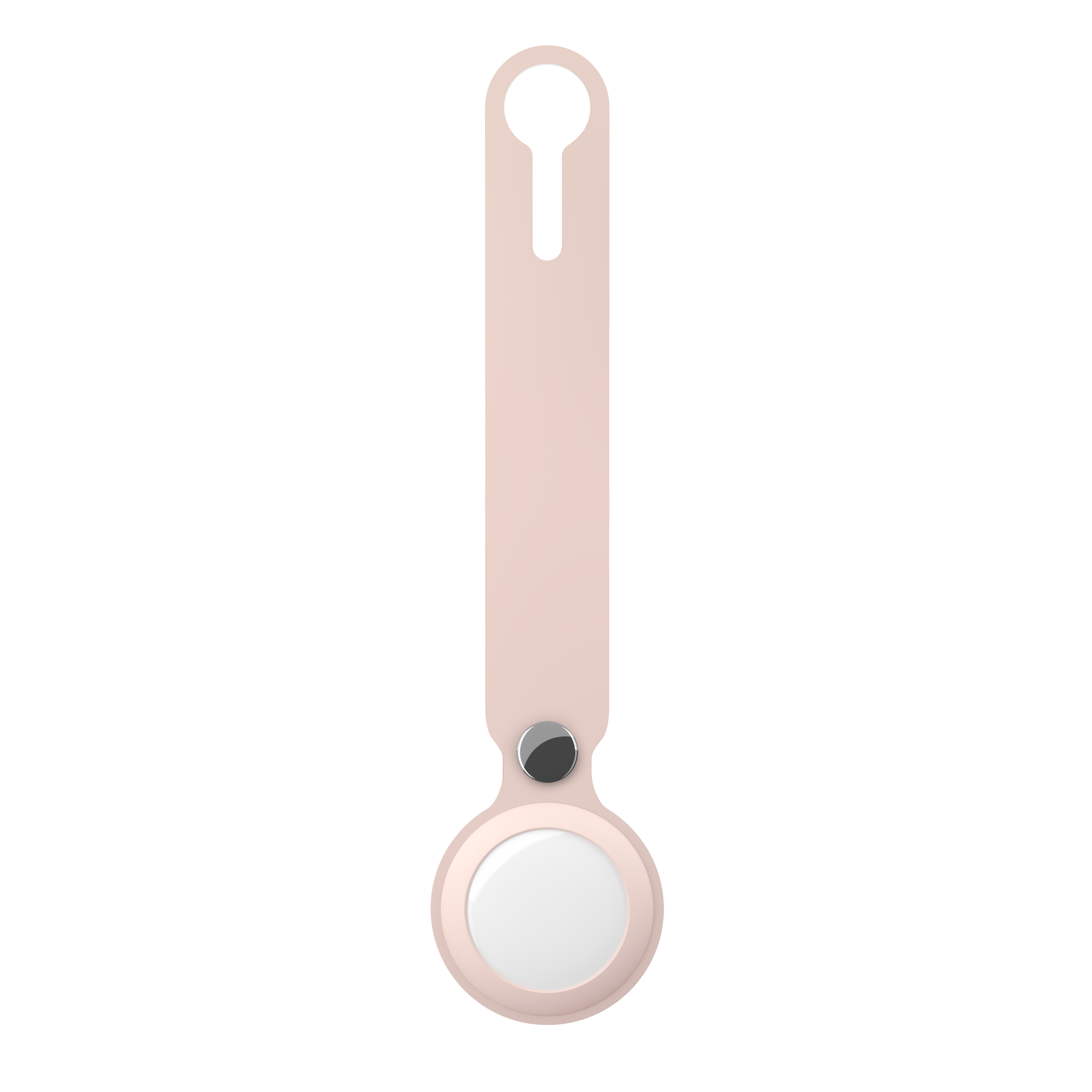 На фото изображено uBear Touch Case for AirTag, розовый