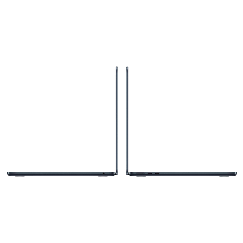 На фото изображено Apple MacBook Air 13" (M5, 10C / 10C, 2026) 16 ГБ, 512 ГБ SSD, Полуночный черный