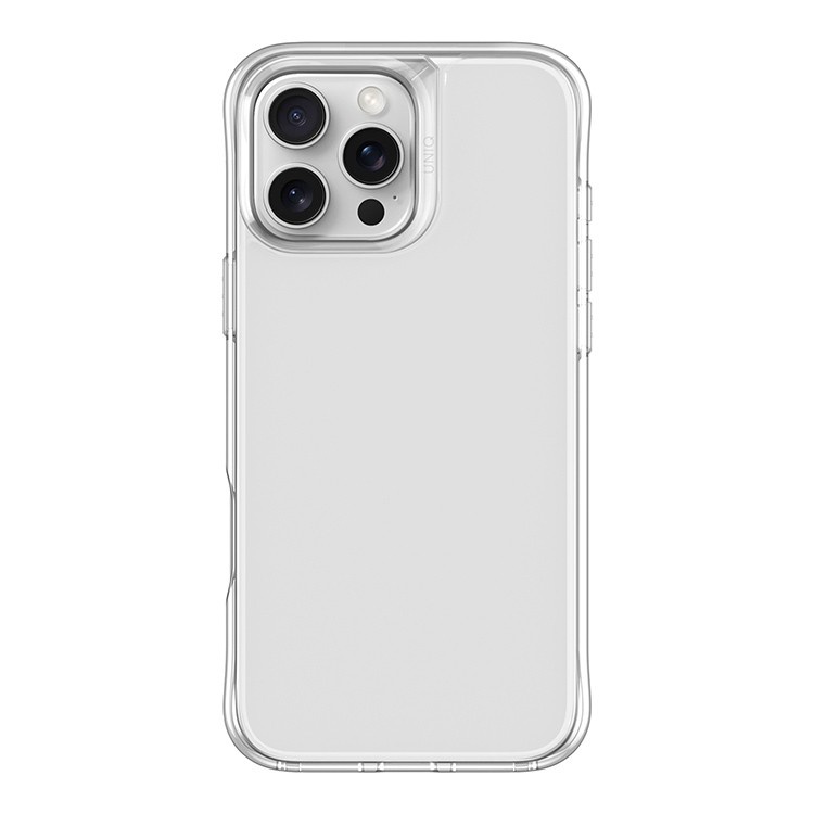На фото изображено Чехол Uniq для iPhone 16 Pro Lifepro Xtreme Clear, прозрачный