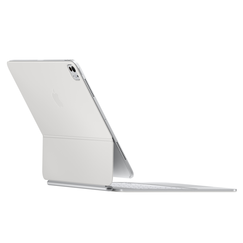 На фото изображено Клавиатура Apple Magic Keyboard для iPad Pro 11 M4 (2024), Белый