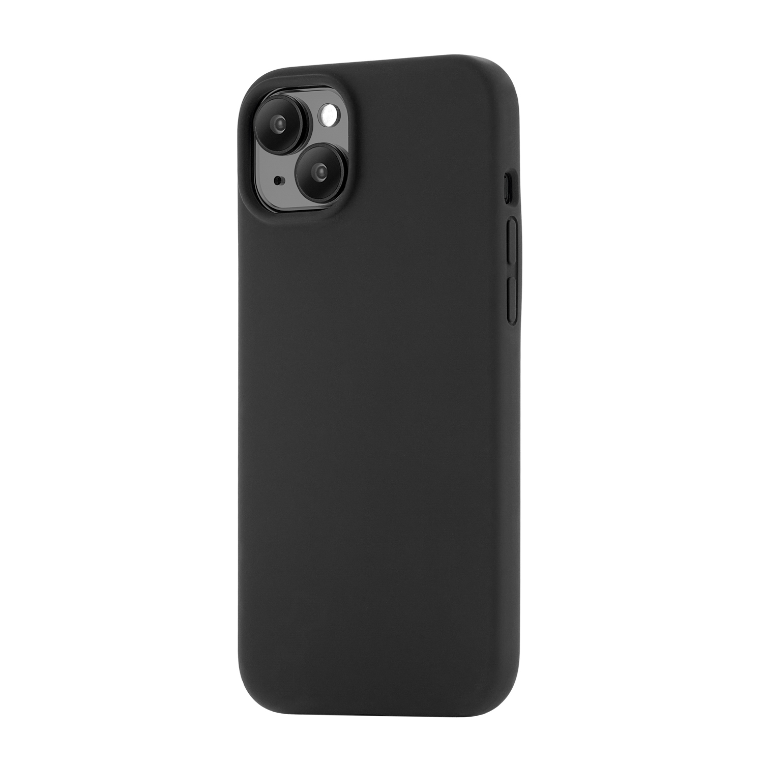 На фото изображено Чехол защитный uBear Touch Mag Case для iPhone 15 Plus, черный