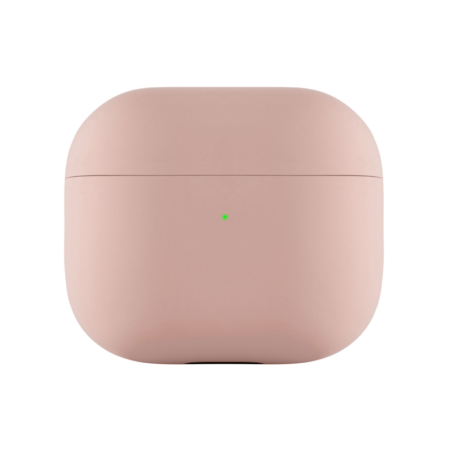 На фото изображено Защитный чехол Touch Pro для Airpods 3, усиленный, розовый