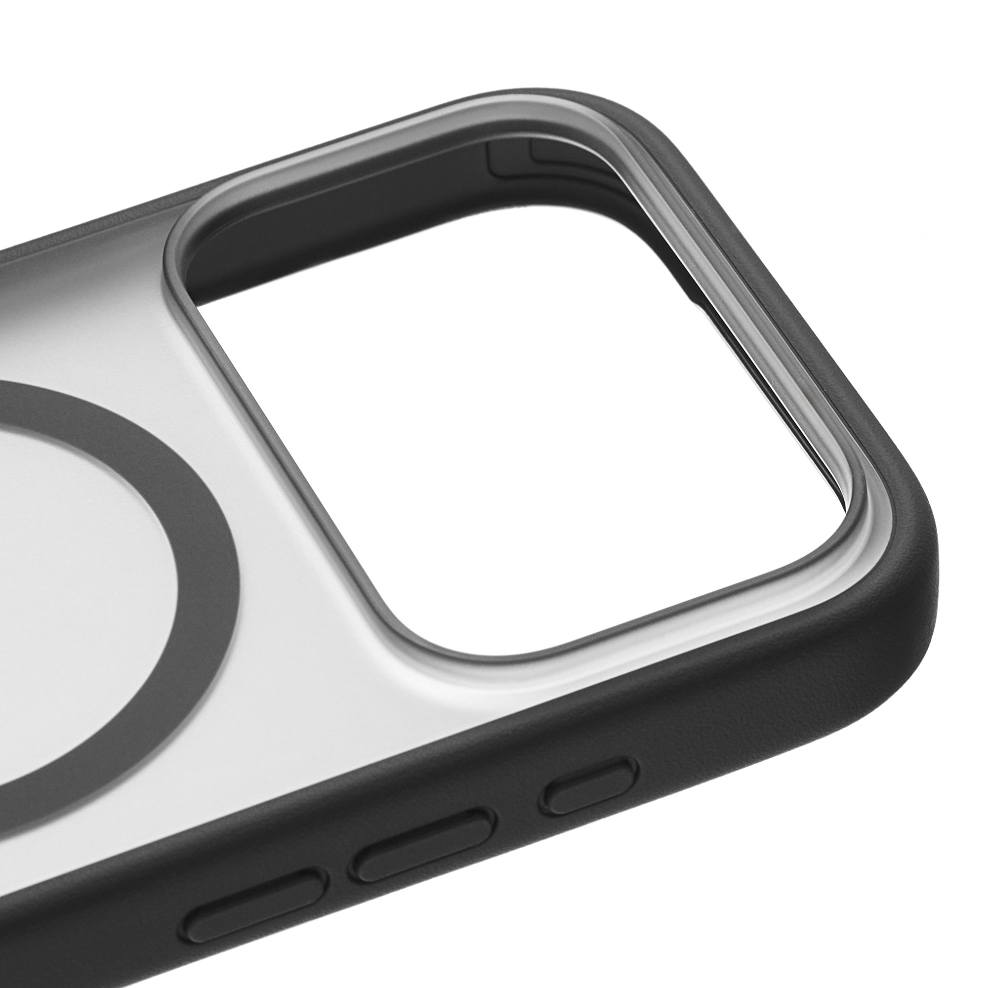 Фото Чехол защитный uBear Stand 360° Mag Case для iPhone 17 Pro, черный На фото изображено Чехол защитный uBear Stand 360° Mag Case для iPhone 17 Pro, черный