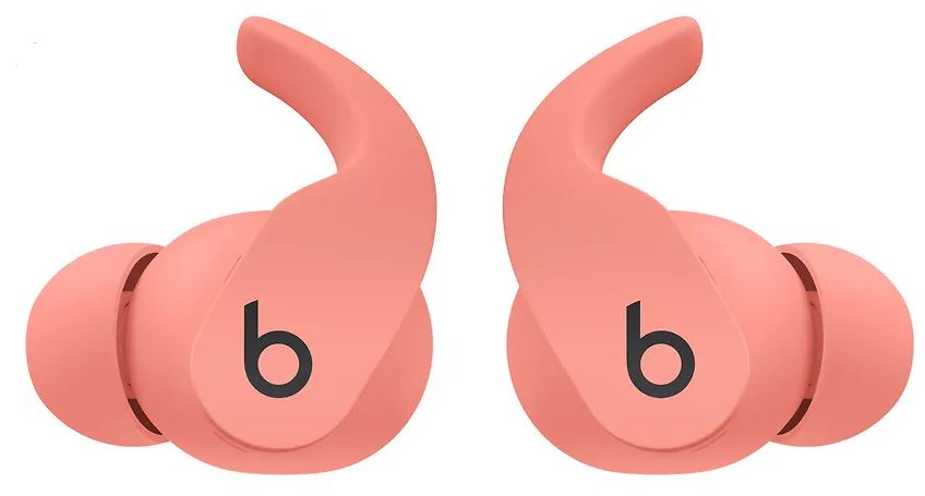 На фото изображено Беспроводные наушники Beats Fit Pro, розовый