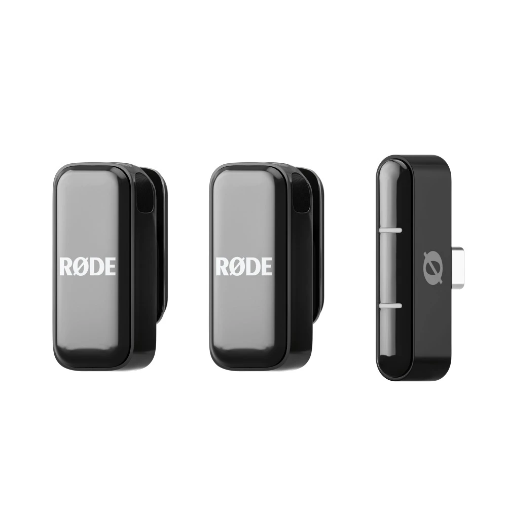 На фото изображено Комплект беспроводных микрофонов Rode Wireless Micro