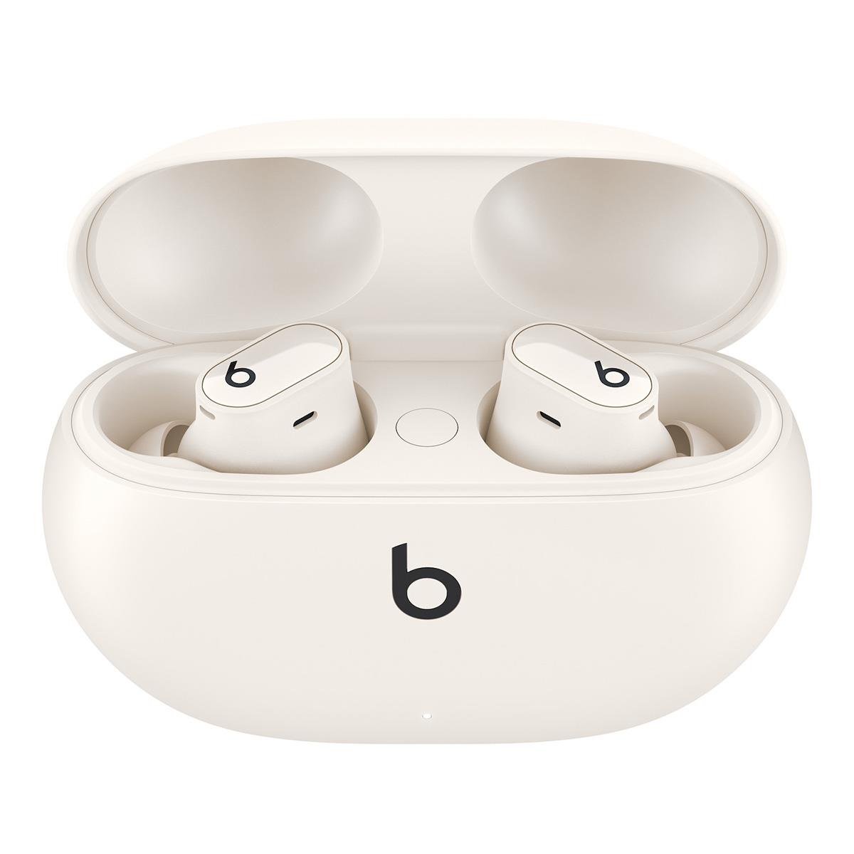 На фото изображено Беспроводные наушники Beats Studio Buds Plus, слоновая кость