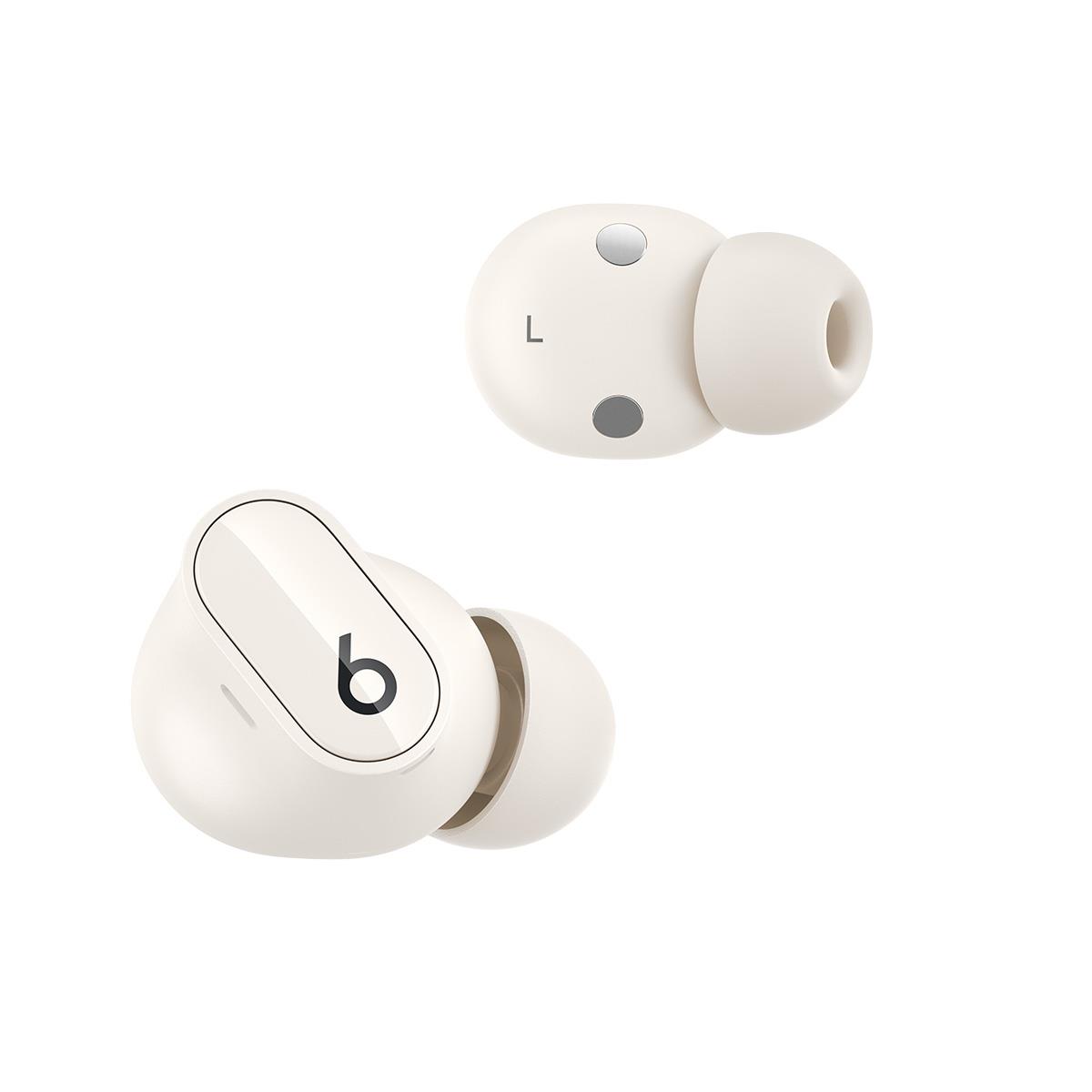 На фото изображено Беспроводные наушники Beats Studio Buds Plus, слоновая кость
