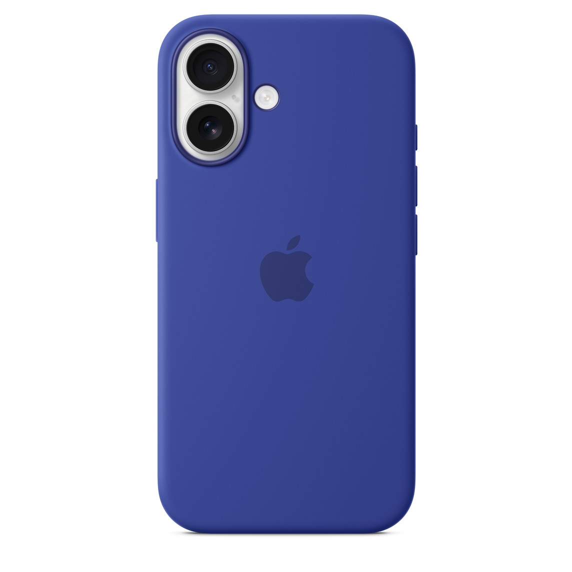 На фото изображено Чехол Apple для iPhone 16 Silicone with MagSafe, ультрамарин