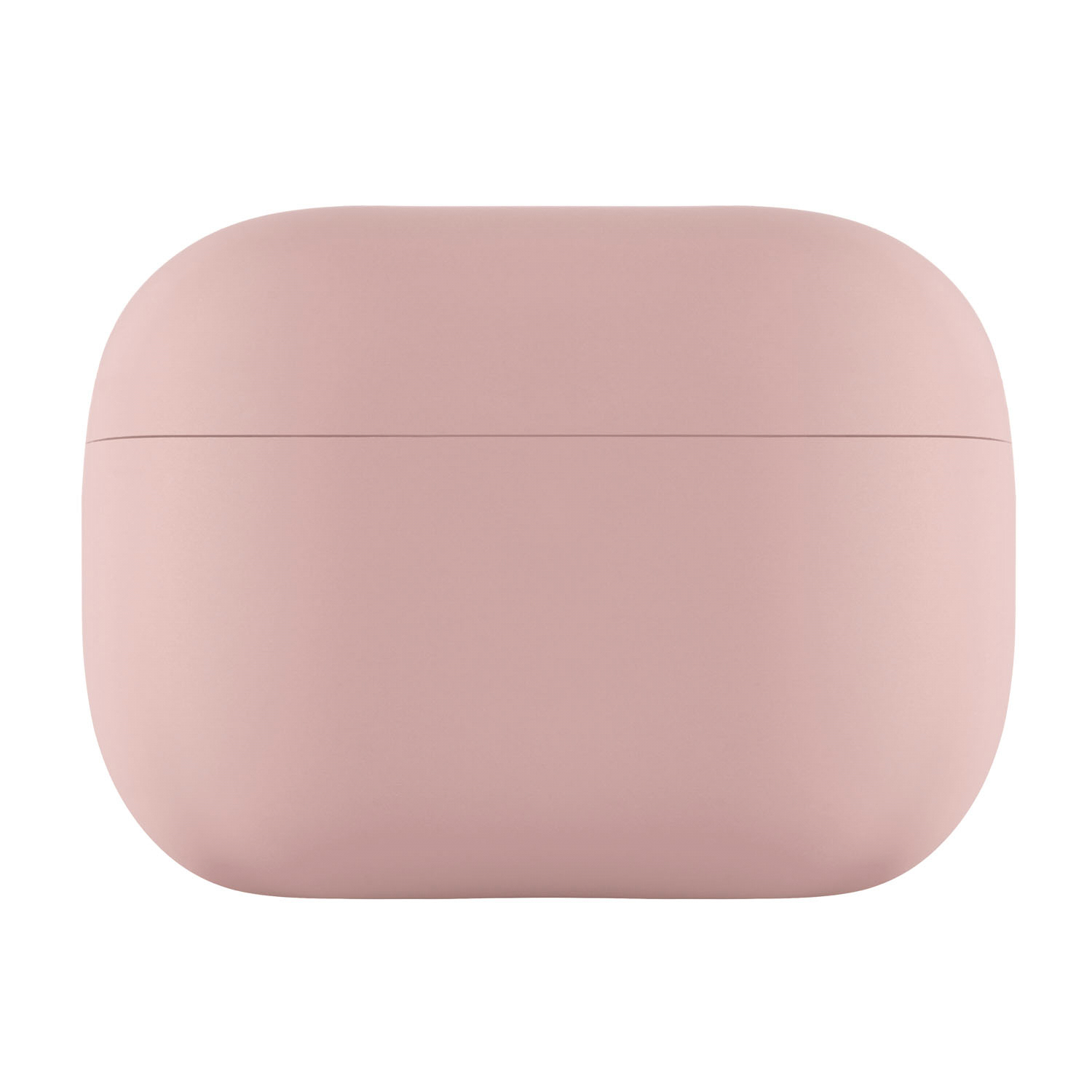 На фото изображено Защитный чехол uBear AirPods Pro 2 Touch Pro Silicone Case, розовый