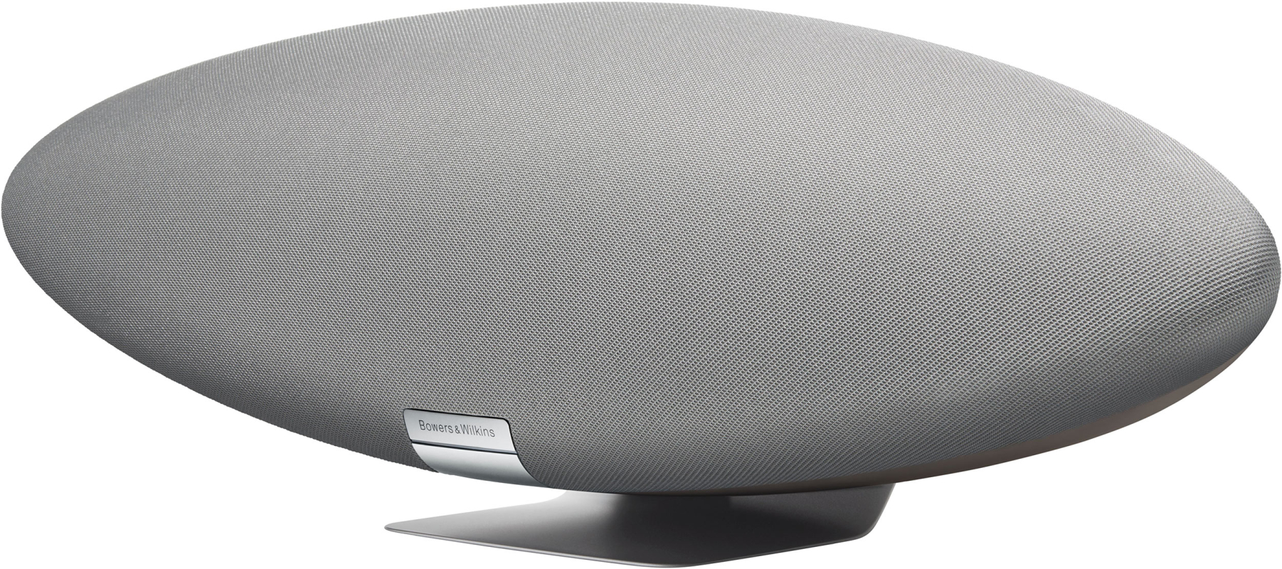 На фото изображено Акустическая система Bowers & Wilkins Zeppelin, серый