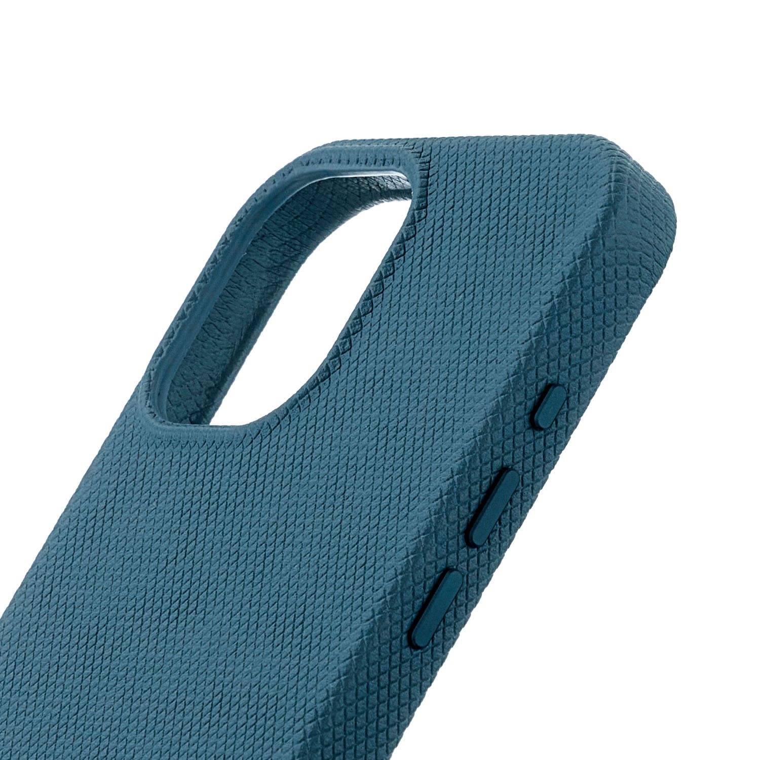 На фото изображено Чехол Native Union (RE)Classic Case MagSafe для iPhone 16, синий