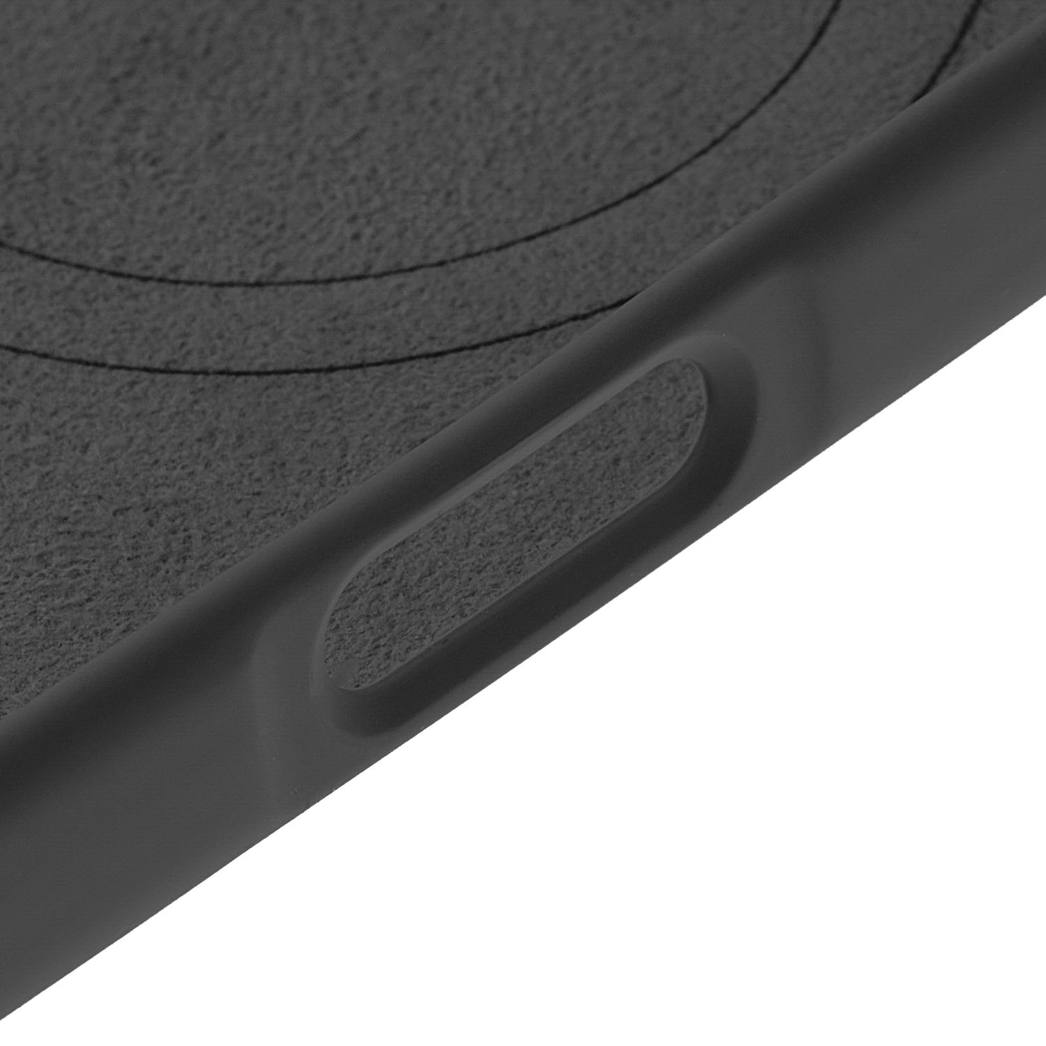 На фото изображено Чехол защитный uBear Touch Mag Case для iPhone 16 Pro, черный