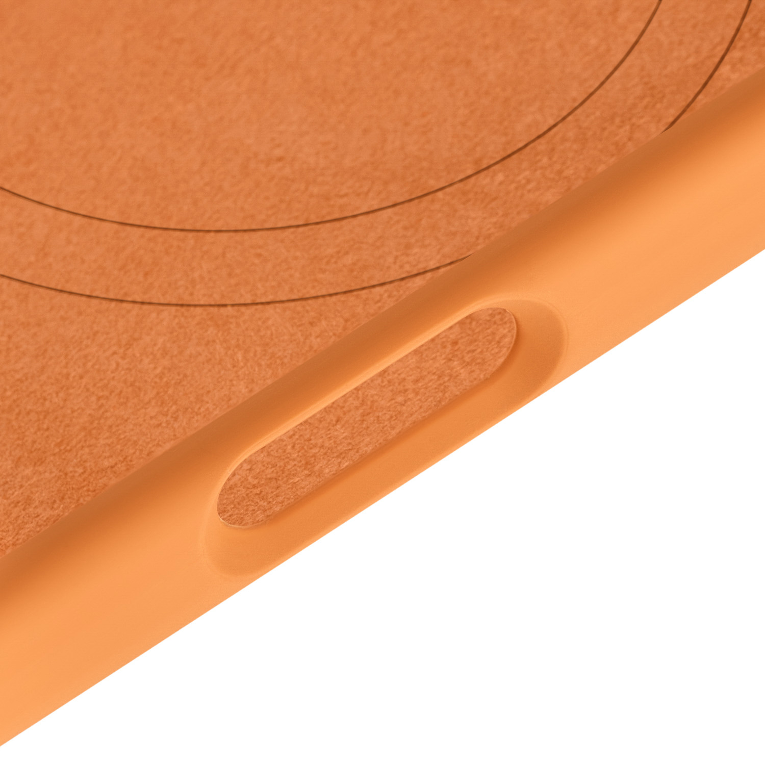 Фото Чехол защитный uBear Touch Mag Case для iPhone 17 Pro Max, MagSafe, оранжевый На фото изображено Чехол защитный uBear Touch Mag Case для iPhone 17 Pro Max, MagSafe, оранжевый