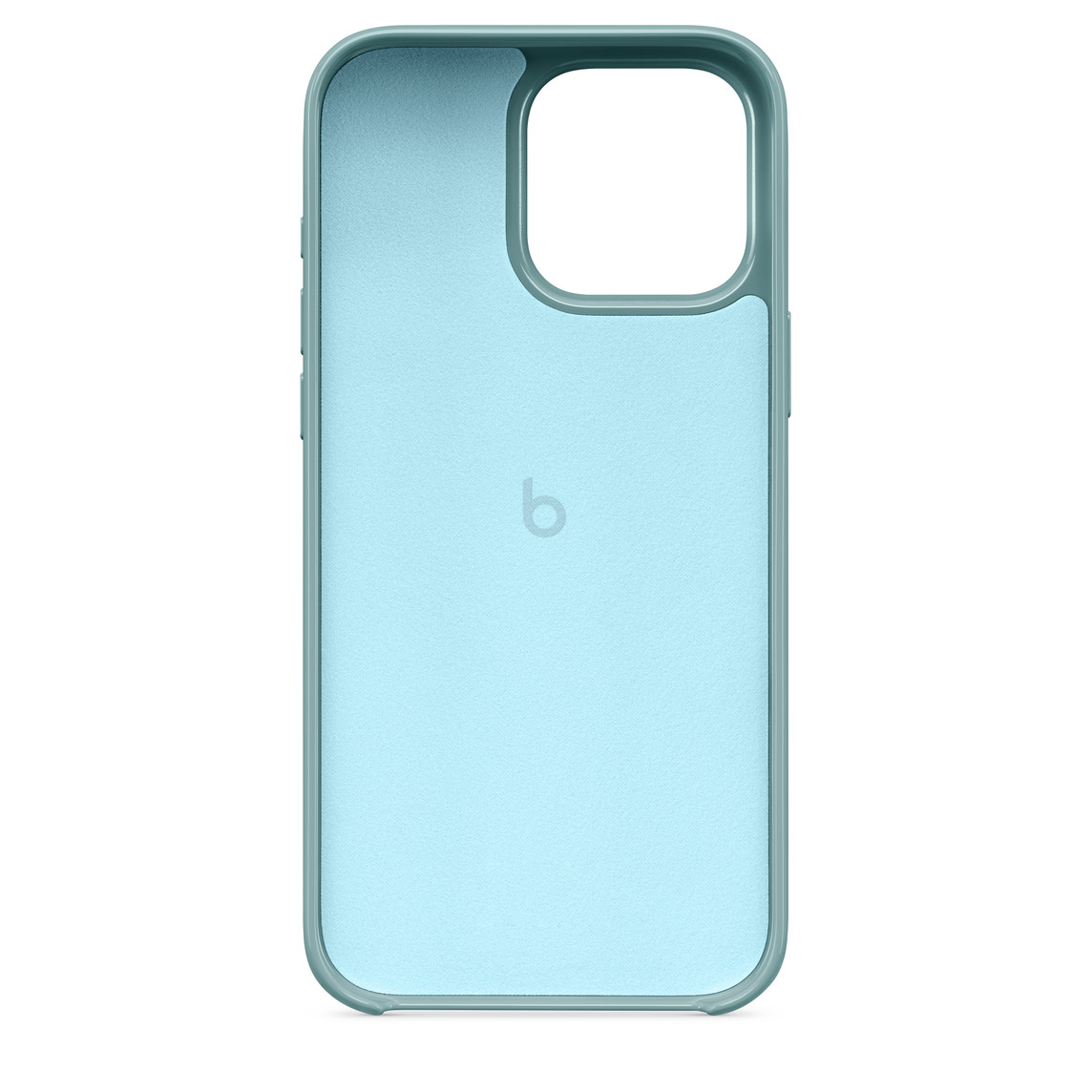 На фото изображено Чехол Apple для iPhone 16 Pro Max Beats MagSafe, голубой