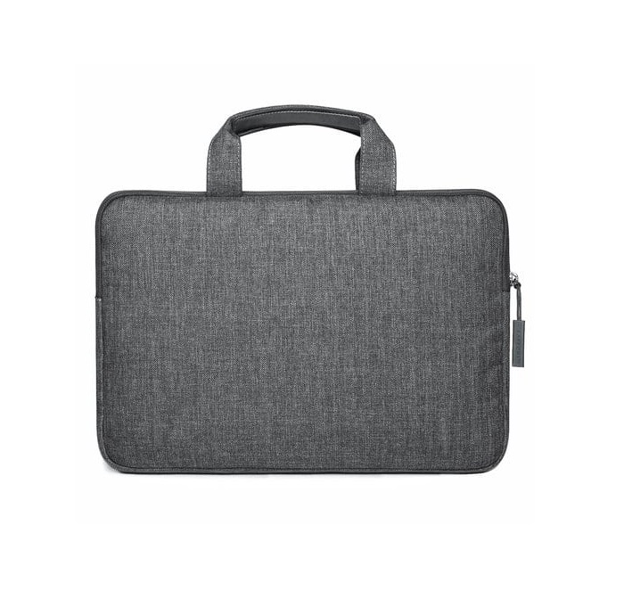 На фото изображено Сумка Satechi Water-Resistant Laptop Carrying Case для ноутбуков 15"/16", серый