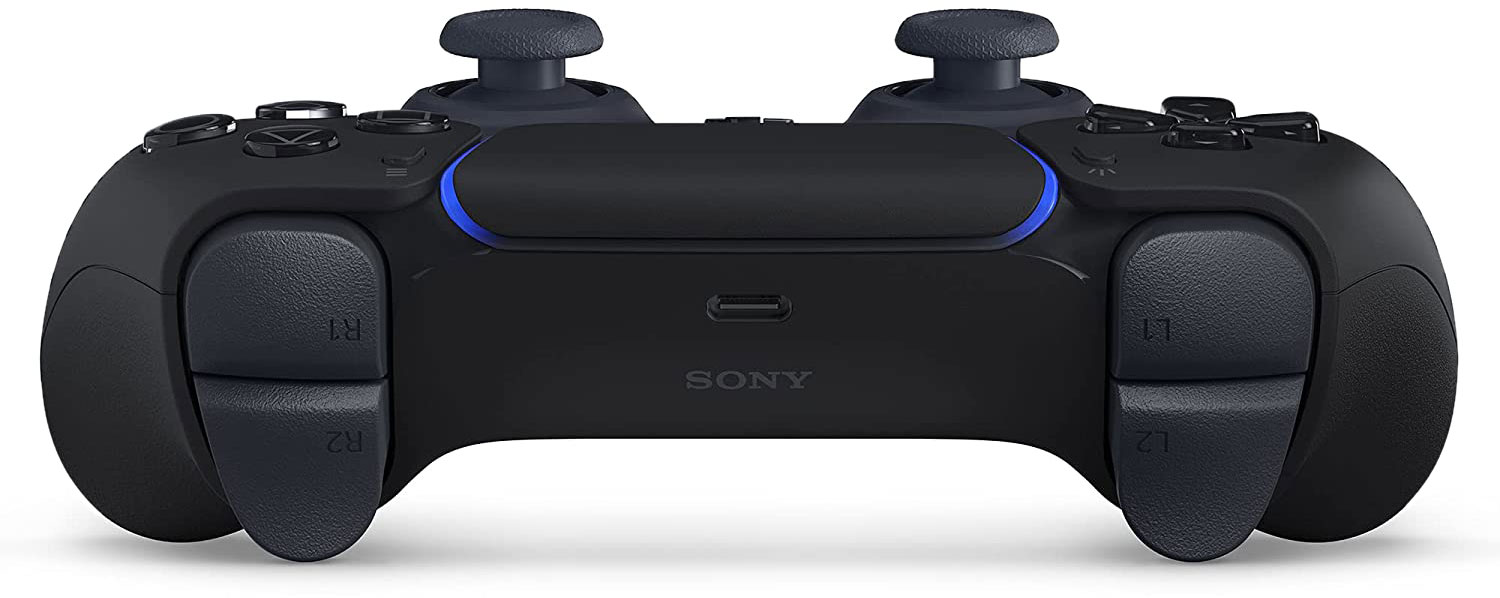 На фото изображено Геймпад SONY DualSense, чёрный