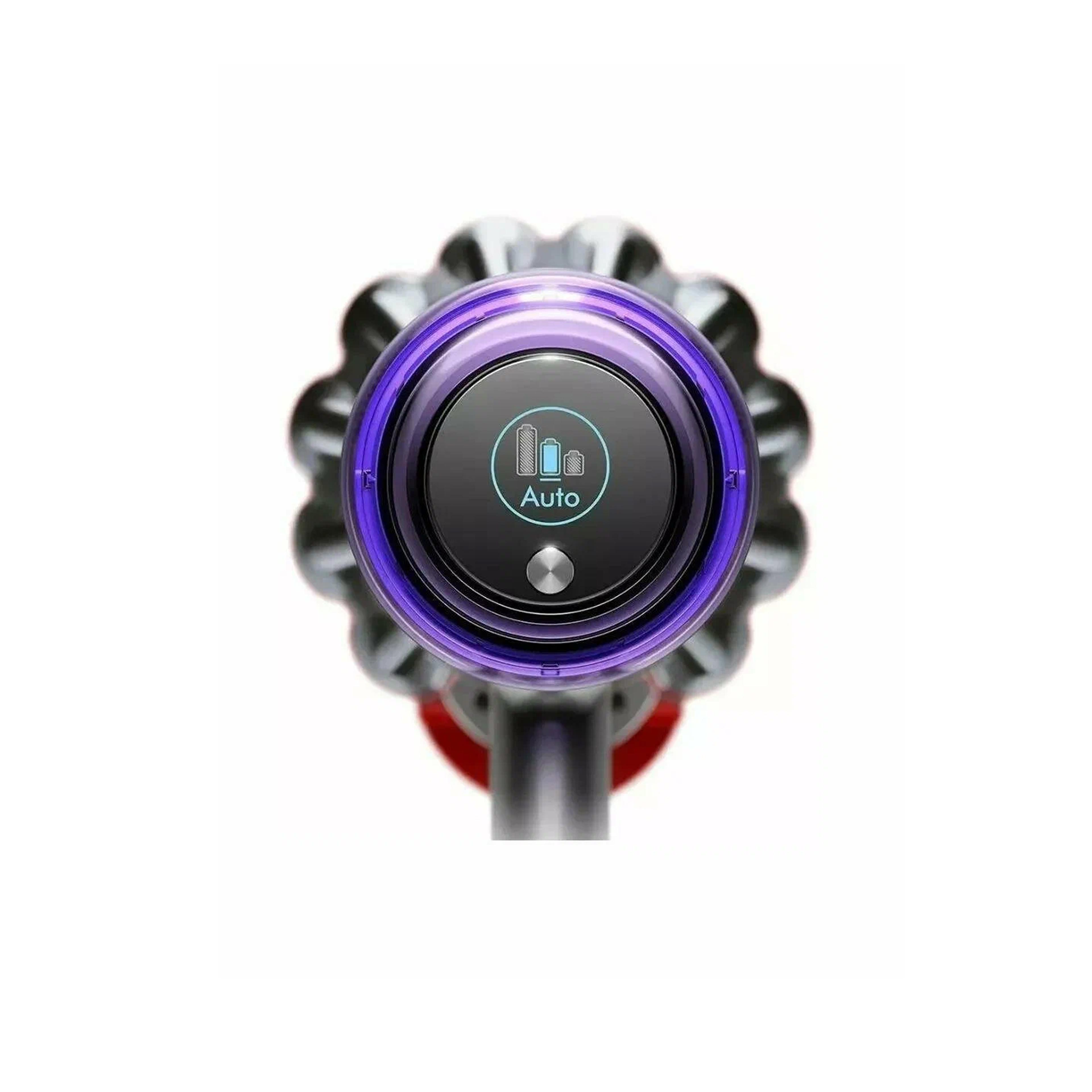 На фото изображено Dyson V11 Advanced, Nickel/Purple
