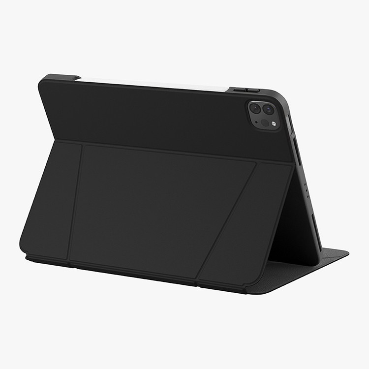 На фото изображено Чехол Uniq для iPad Pro 11 / Air 10.9 RYZE Multi-angle, черный
