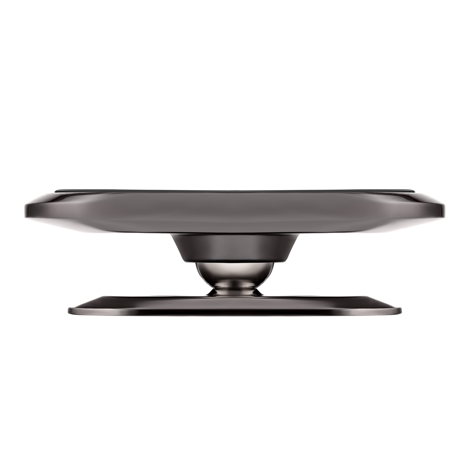 На фото изображено Автомобильный держатель uBear Base Dashboard Magnetic Car Mount, чёрный