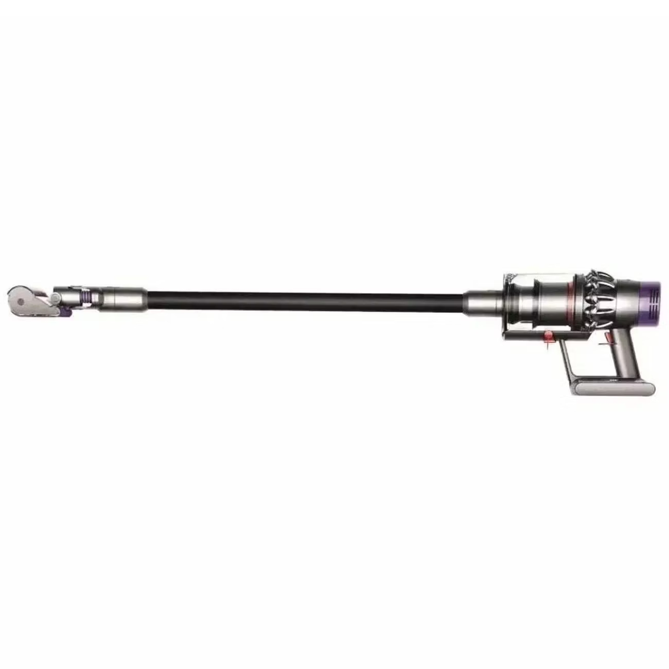 На фото изображено Dyson V10 Total Clean, Nickel/Black