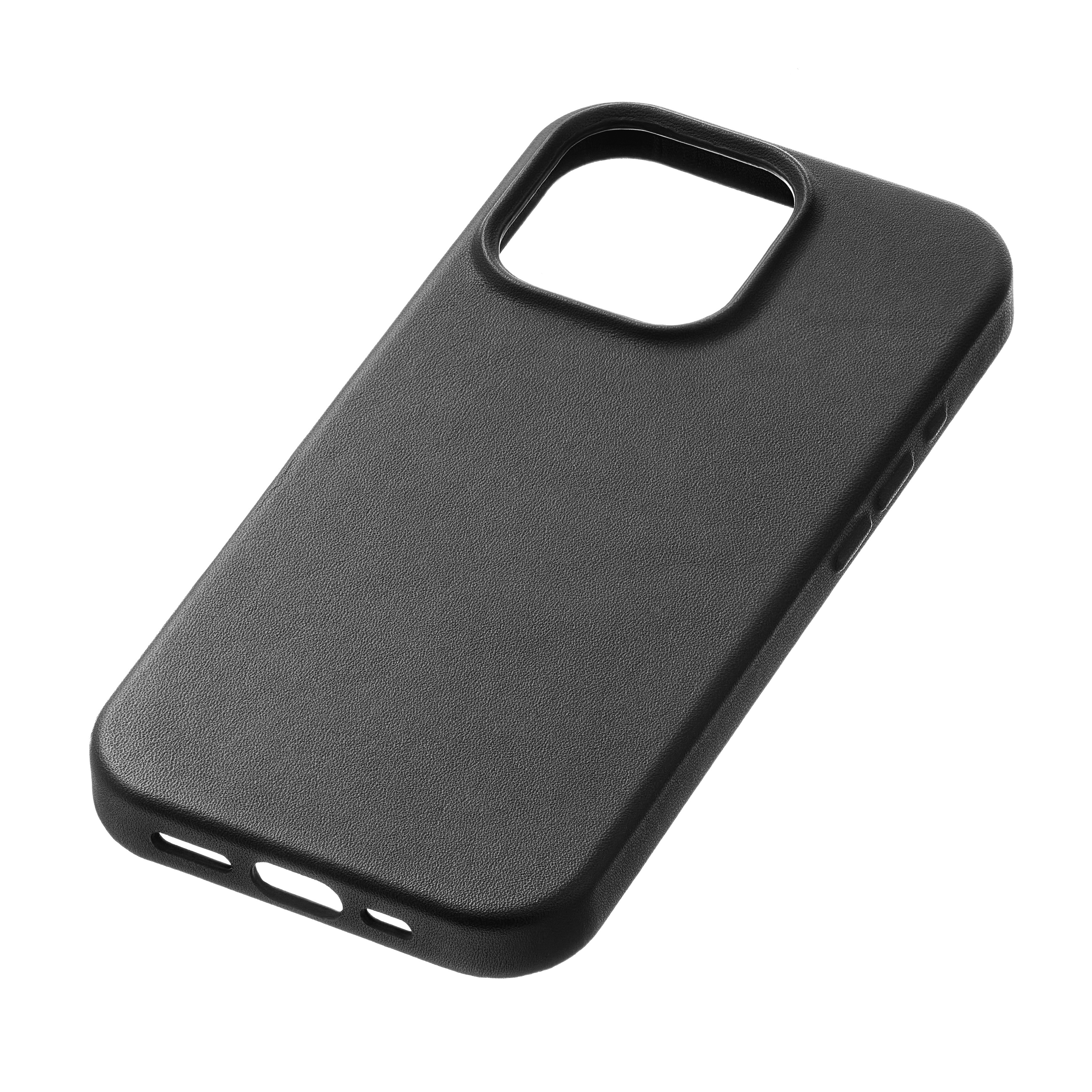 На фото изображено Чехол защитный uBear Capital Case для iPhone 16 Pro Max, черный