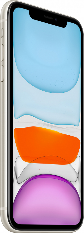 На фото изображено Apple iPhone 11, 128 ГБ, Белый