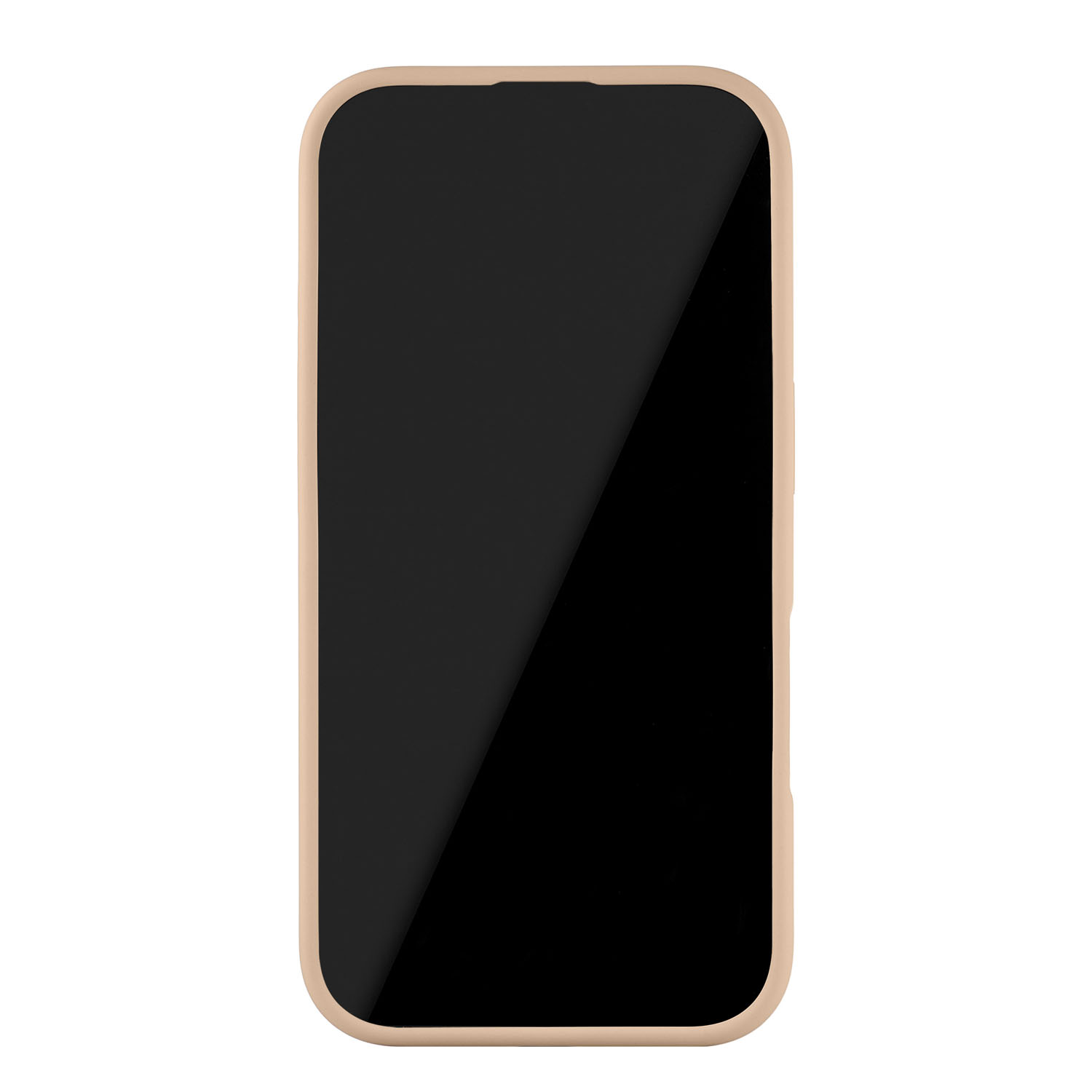 На фото изображено Чехол защитный uBear Touch Mag Case для iPhone 16, латте
