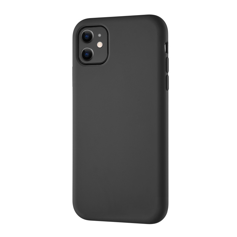 На фото изображено Чехол uBear Touch Case для iPhone 11, чёрный