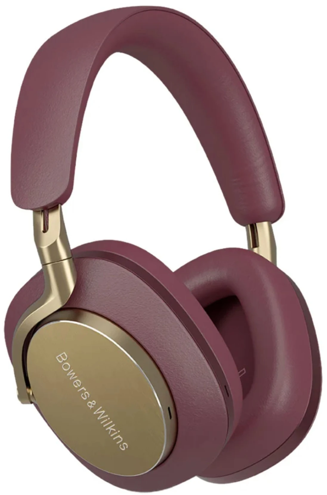 На фото изображено Беспроводные наушники Bowers & Wilkins Px8, красный