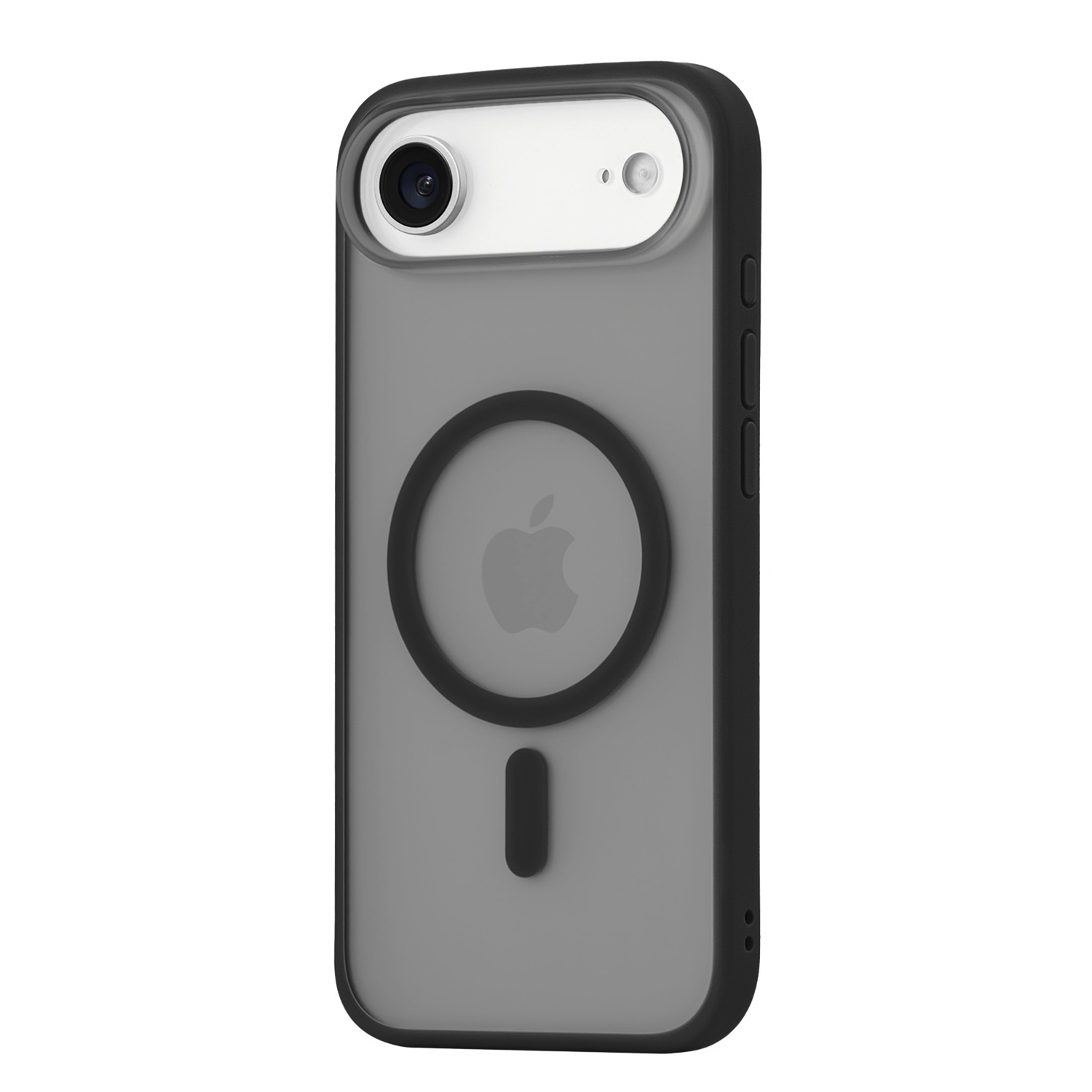 На фото изображено Чехол защитный uBear Cloud Mag Case для iPhone Air, черный