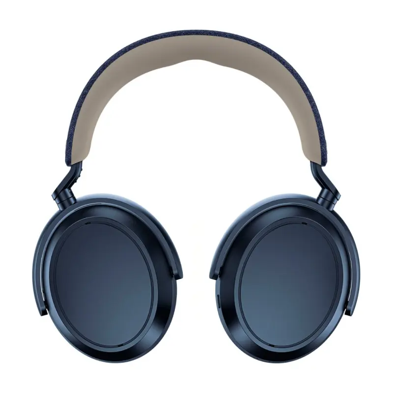 На фото изображено Беспроводные наушники Sennheiser Momentum 4 Wireless, синий