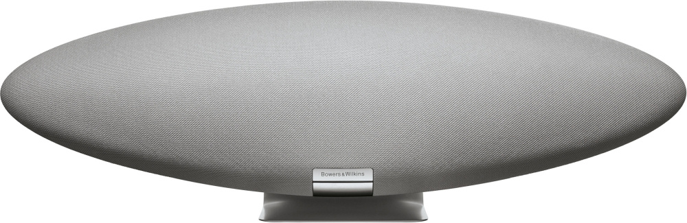 На фото изображено Акустическая система Bowers & Wilkins Zeppelin, серый