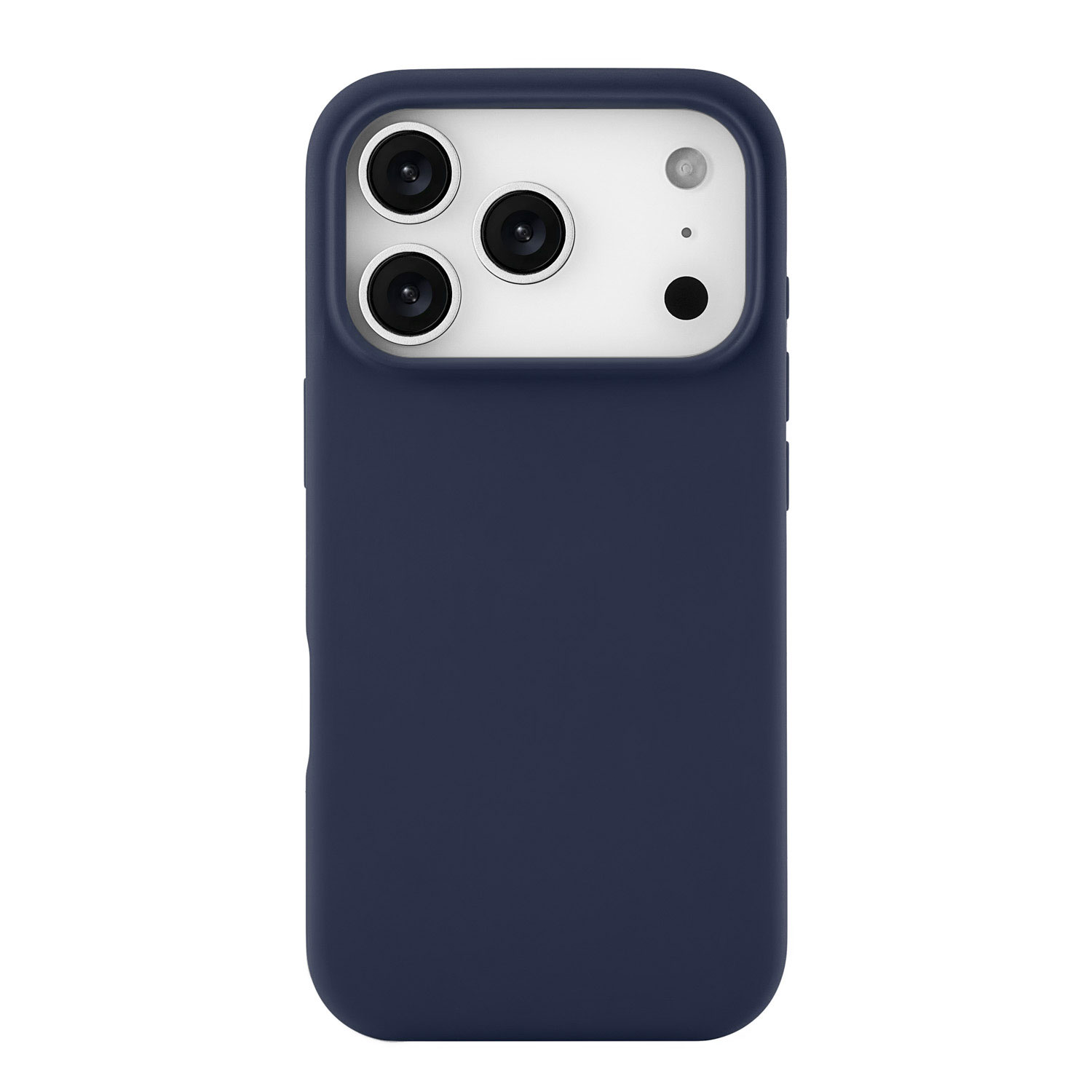 Фото Чехол защитный uBear Touch Mag Case для iPhone 17 Pro, MagSafe, темно-синий На фото изображено Чехол защитный uBear Touch Mag Case для iPhone 17 Pro, MagSafe, темно-синий