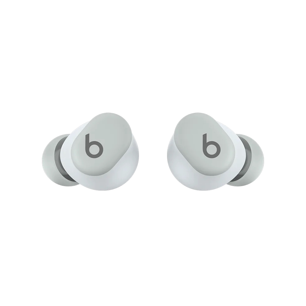 На фото изображено Беспроводные наушники Beats Solo Buds, серый