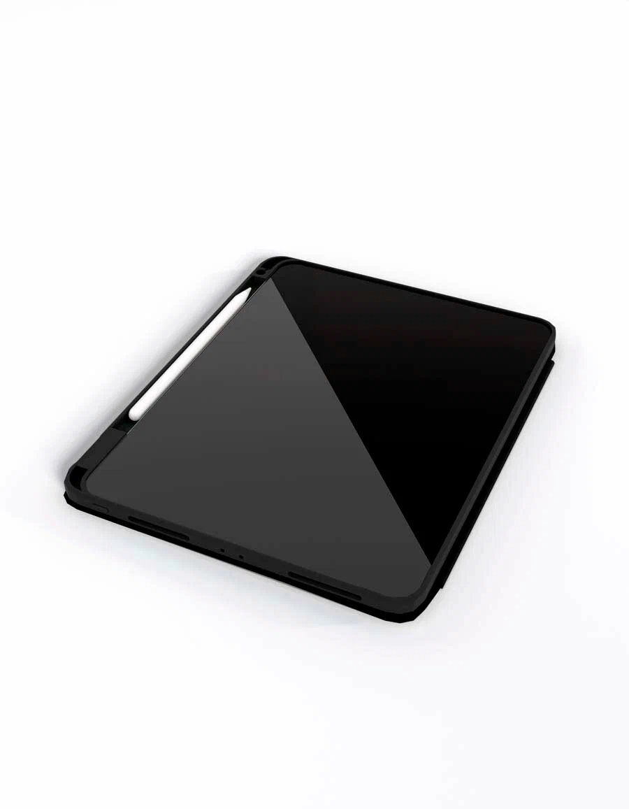 На фото изображено Защитный чехол VLP Split Folio для iPad Pro M4 11”, чёрный