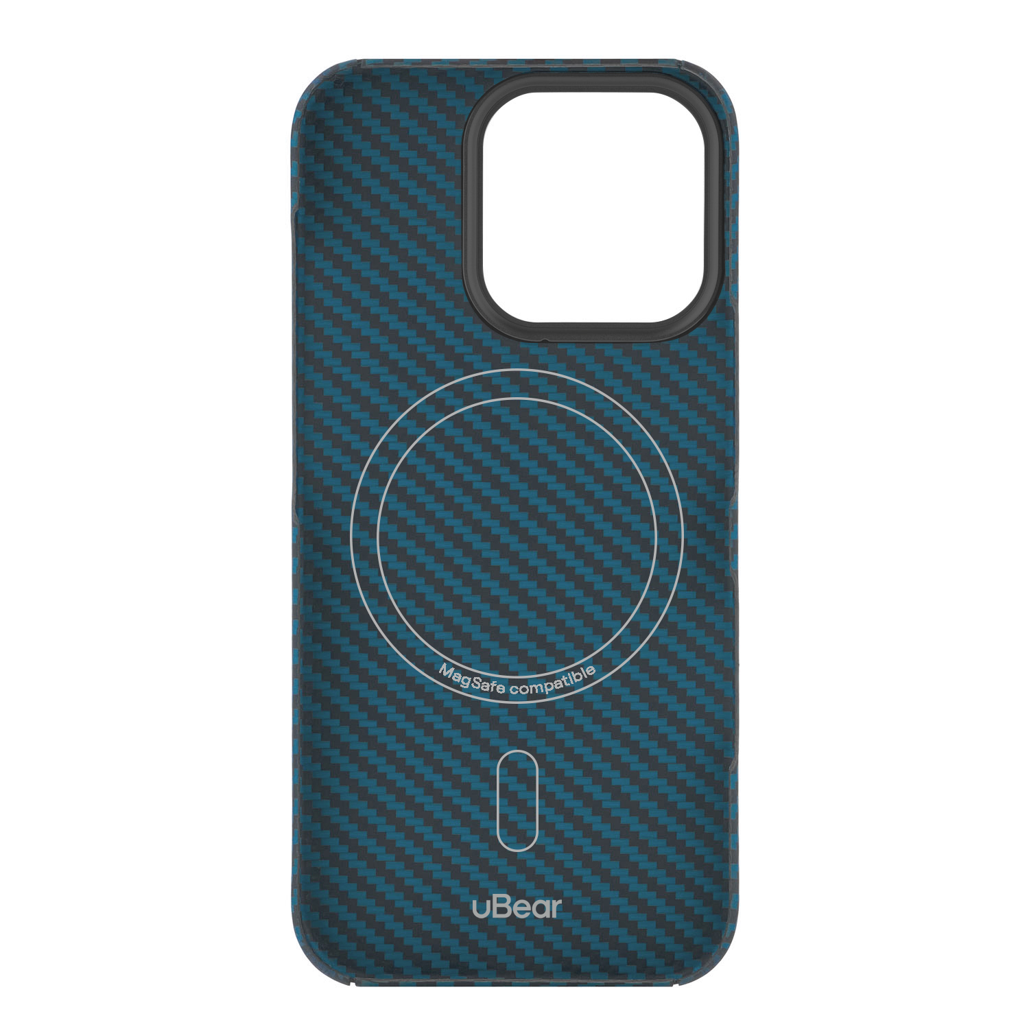 На фото изображено Чехол защитный uBear Supreme Case для iPhone 16 Pro, ультратонкий, синий