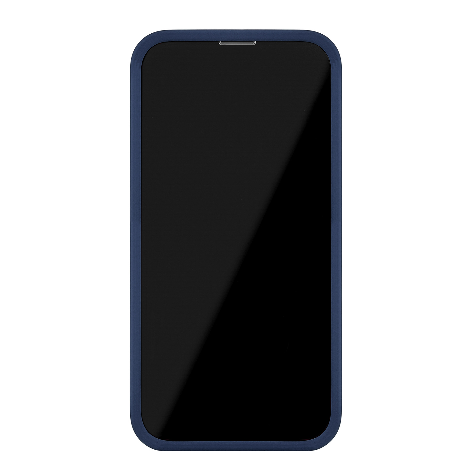 На фото изображено Чехол защитный uBear Touch Mag Case для iPhone 14 Pro, тёмно-синий