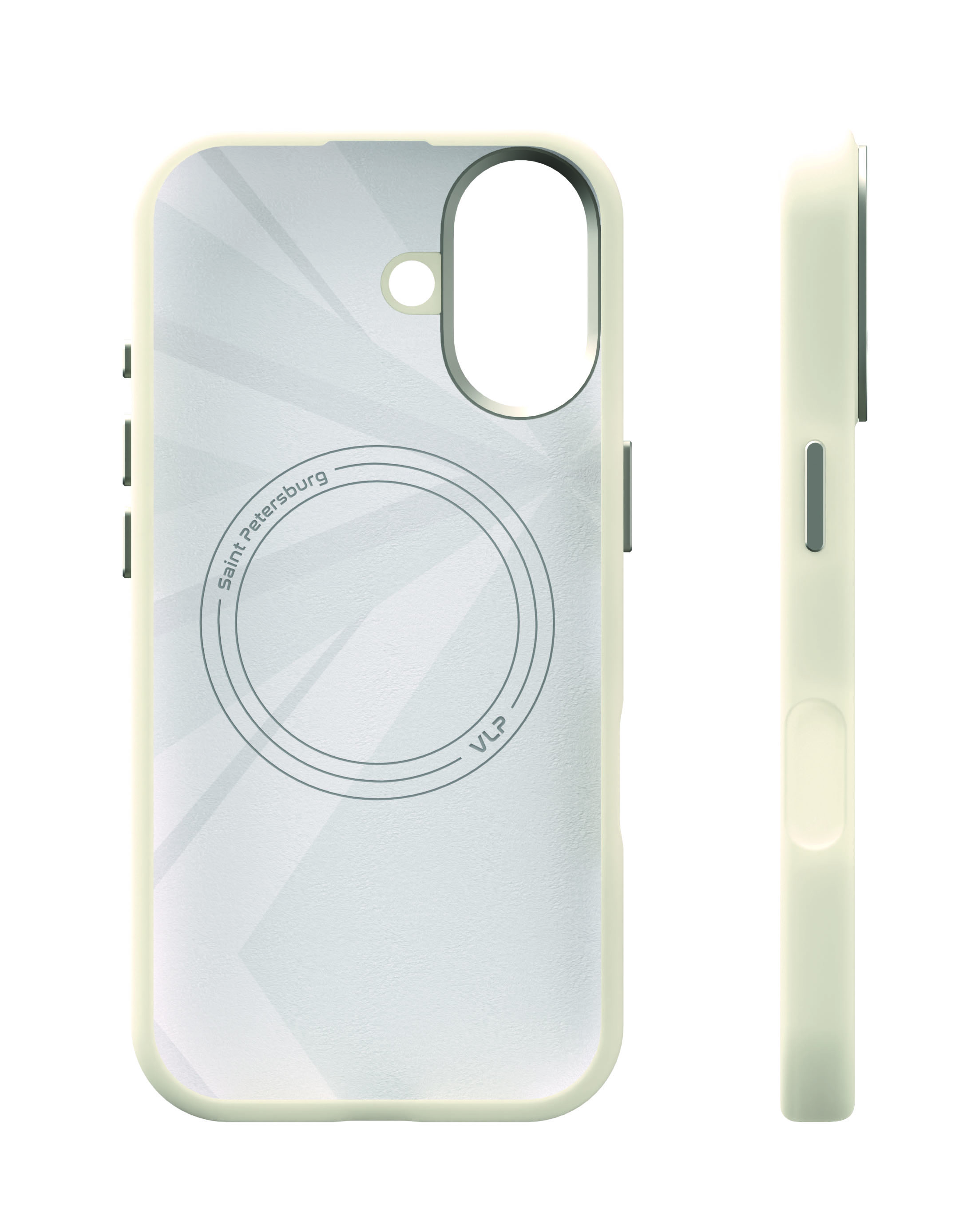 Фото Чехол защитный VLP Aster Pro Case с MagSafe для iPhone 17, белый На фото изображено Чехол защитный VLP Aster Pro Case с MagSafe для iPhone 17, белый